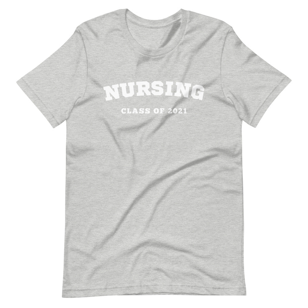 Nursing class of 2021 | Custom year t-shirt