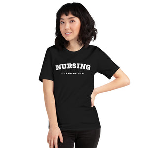 Nursing class of 2021 | Custom year t-shirt