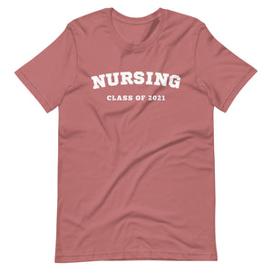 Nursing class of 2021 | Custom year t-shirt