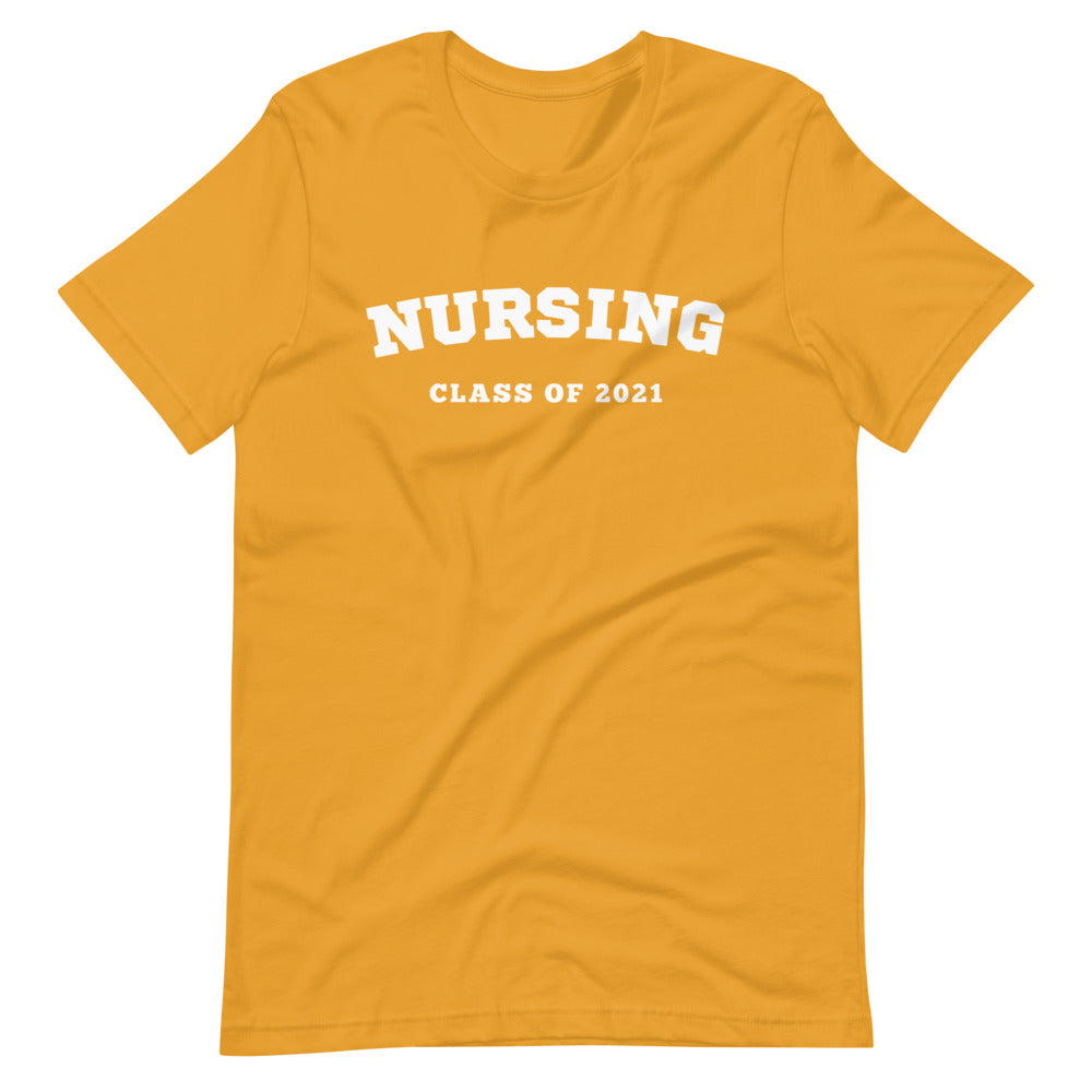 Nursing class of 2021 | Custom year t-shirt